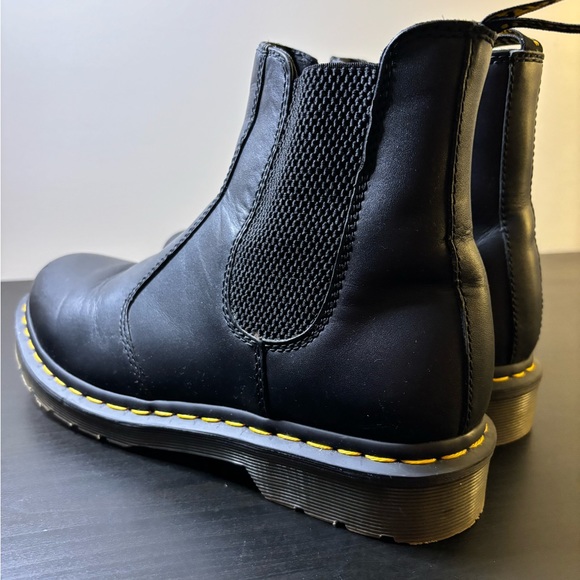 Dr. Marten's Women's Black/Leather Casual Ankle Slip On Boots Size 10 - Picture 6 of 7